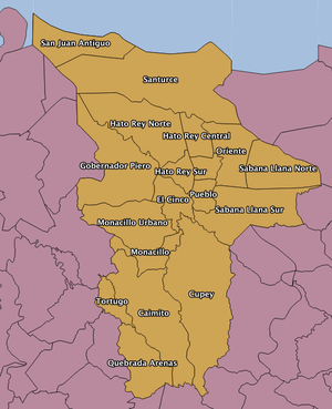 Districts of San Juan