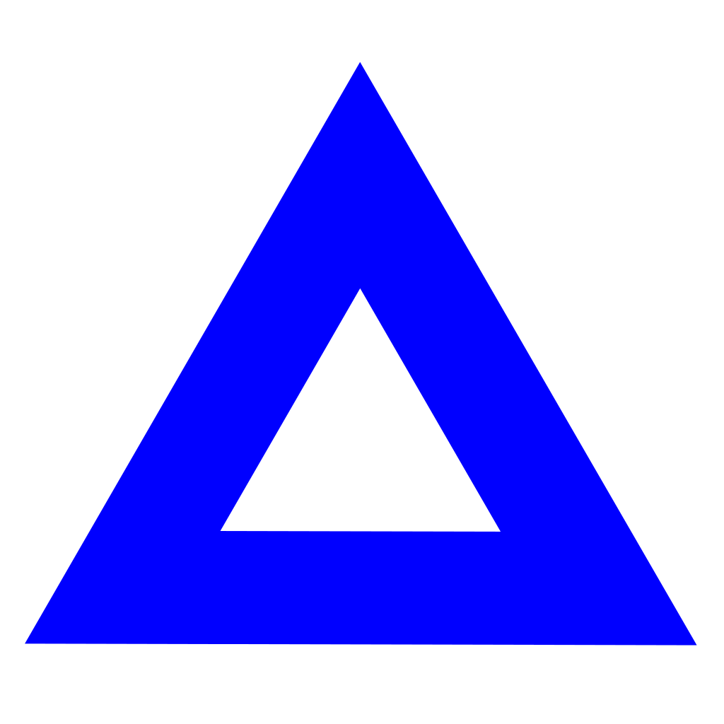 Синий треугольник в круге. Синий треугольник. Треугольник символ. Треугольные символы. Знак синий треугольник.