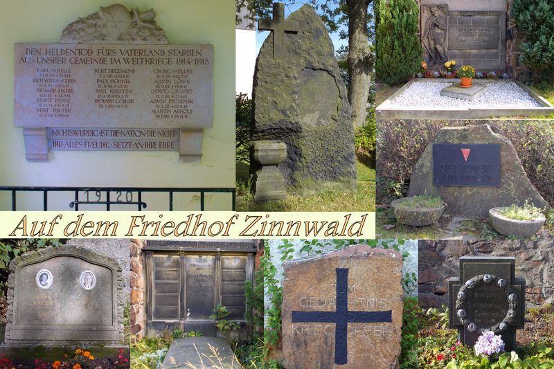 File:2014 Zinnwald Grabstellen auf dem Friedhof.jpg