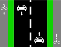 Cycle tracks left right.svg