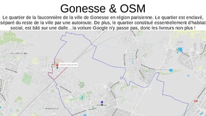 Gonesse et OSM