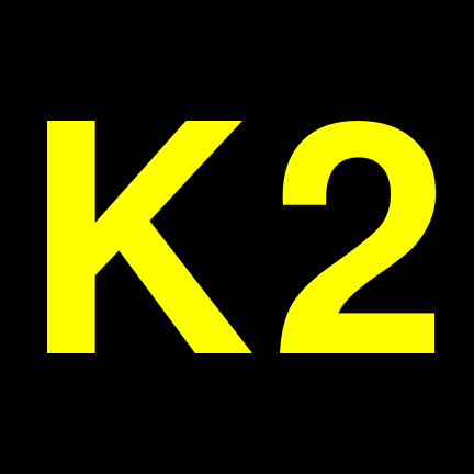File:K2 black yellow.svg