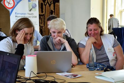 At the Libre Graphics Meeting in Saarbrücken, OpenSaar e.V. organised the first mapathon in Saarland together with Doctors Without Borders. Students of the Erasmus+ project EuYoutH OSM helped newcomers to map with JOSM. Link text