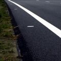 Photo of a newly constructed motorway with two-layer porous asphalt