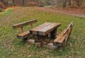 Picnic table with backrest in Croatia.jpg