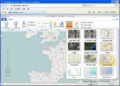 Screenshot of ArcGIS Explorer Online (requires Microsoft Silverlight)