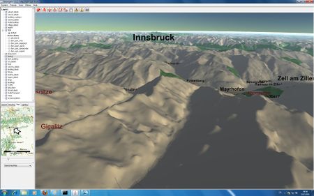 alps terrain OSM-3D.org