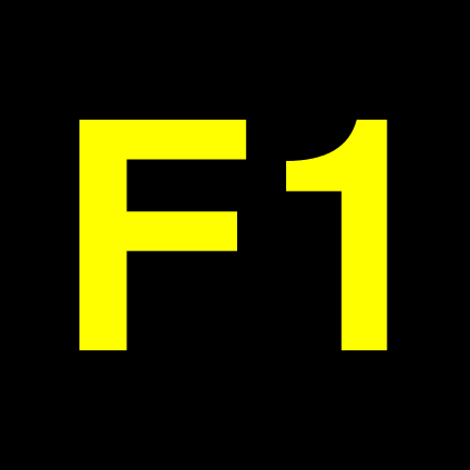 File:F1 black yellow.svg