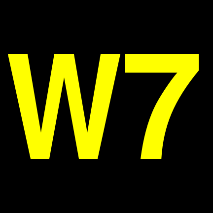 File:W7 black yellow.svg
