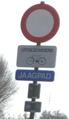 Belgium traffic sign C3 M2 jaagpad (improved contract).png