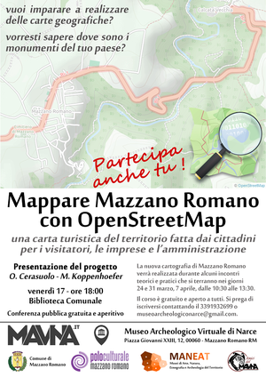 2017Mazzano Workshop OpenStreetMap locandina.png