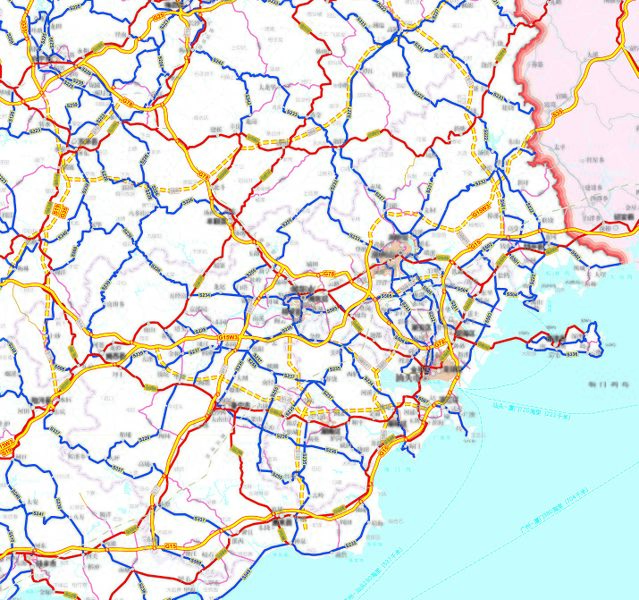 File:National and Provincial Highways of Shantou Chaozhou and Jieyang.jpg