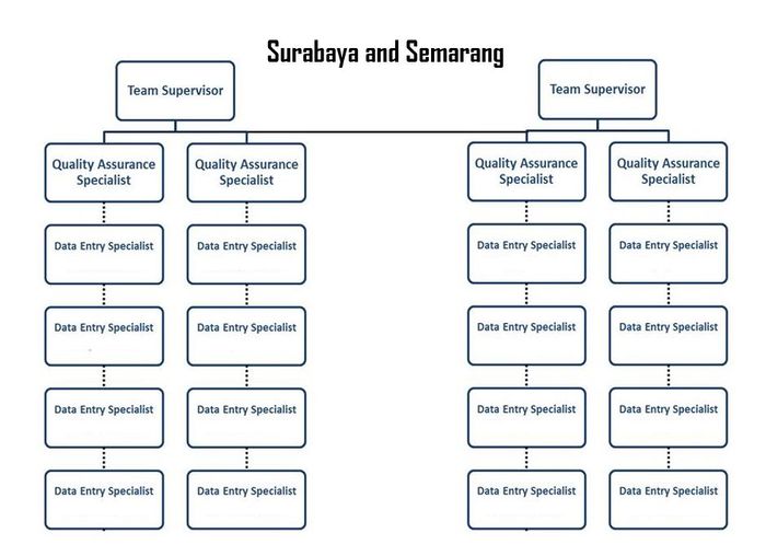 Mapping Team Structure in Surabaya and Semarang