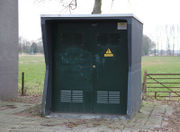 Transformateur intégré en armoire, Pays-Bas