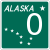Shield state alaska business template.svg