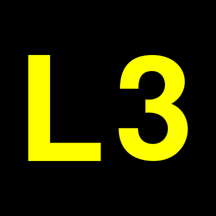 File:L3 black yellow.svg