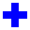 Symbol Kreuz Blau.svg