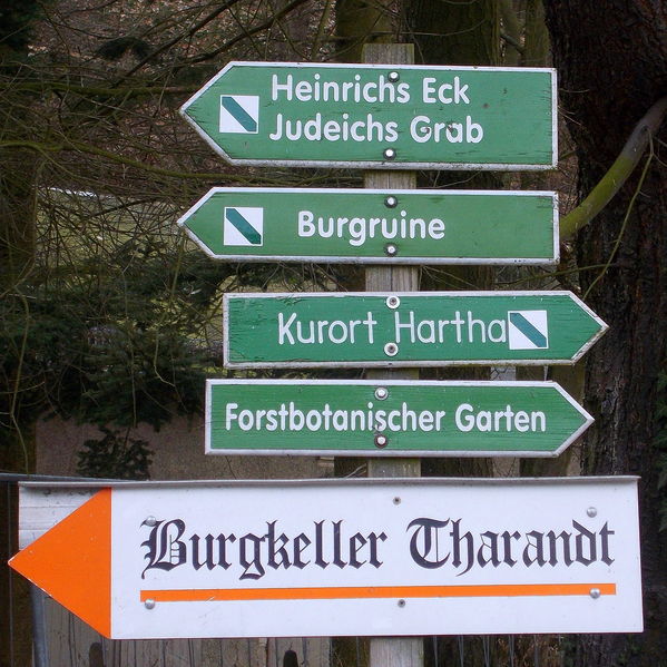 File:2014 Wanderwegweiser in Tharandt.jpg