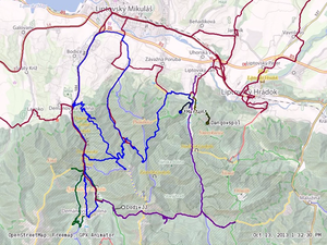 navneord ben sandsynlighed Recording GPS tracks - OpenStreetMap Wiki