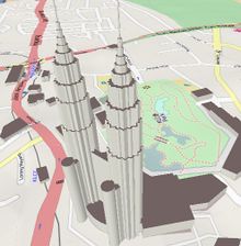 Petronas Twin Towers, Kuala Lumpur, Malay.