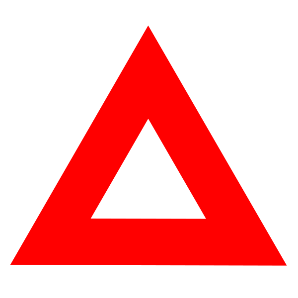 Download File:Symbol Red Equilateral Triangle.svg - OpenStreetMap Wiki