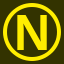 File:Yellow N in yellow circle.svg