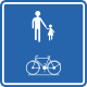 Belgium-trafficsign-f99a foot bicycle.svg