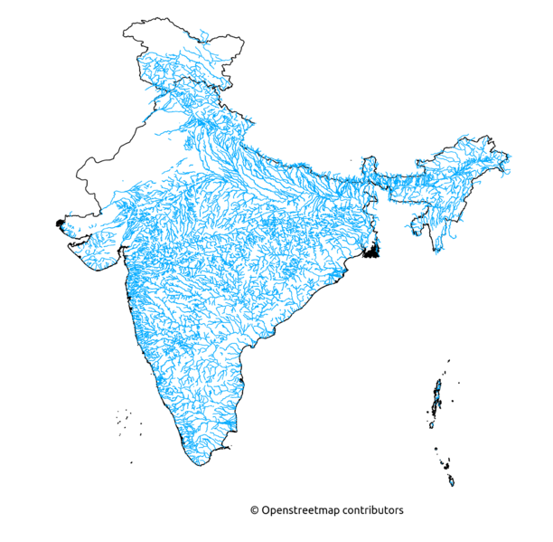 File:Rivers and its tributaries in India.png